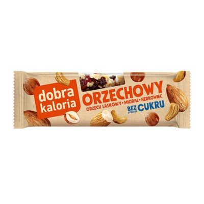 Baton orzechowy migdał nerkowiec Dobra Kaloria