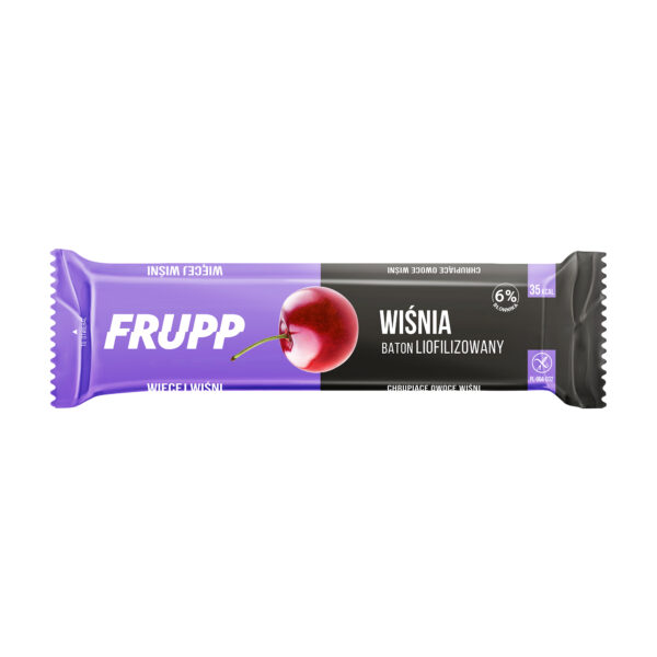 Baton wiśniowy bezglutenowy 10 g Frupp