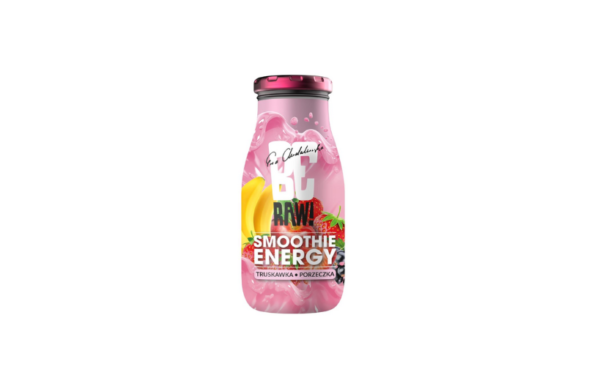napje Smoothie Breakfast truskawka ziarno