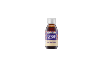 shoty - Shot Fokus. Granat, żeń-szeń, kofeina i chilli 60 ml Wells