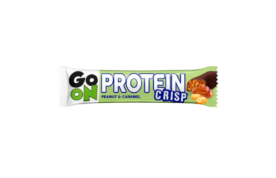 zdrowe batony Go On baton proteinowy Crisp Orzech Karmel