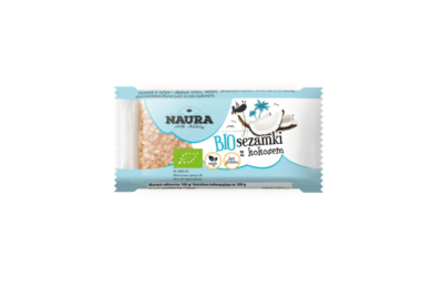 Sezamki z kokosem BIO 27 g Bio Naura
