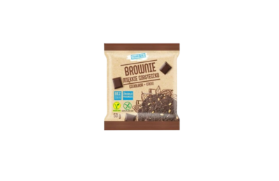zdrowe ciastka Ciasteczko Brownie bez dodatku cukru weganskie bezglutenowe 50 g FrankOli