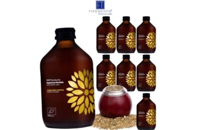 Kombucha Yerba Mate 330 ml Zgrzewka 8 szt