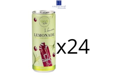 Lemoniada Rabarbar Trawa cytrynowa 250 ml Foods Zgrzewka 24 szt tBynAnn