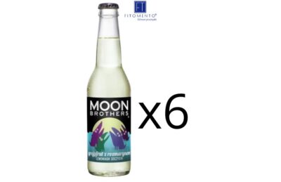Lemoniada soczysta grapefruit z rozmarynem 330 ml Moons Brothers Zgrzewka 6 szt