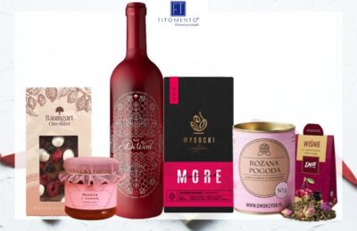 Prezent BIZ z winem porzeczkowym 6